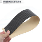 10 Pcs Door Pillar Window Trim for Mazda 6 (2009–2013) Carbon Fiber Black