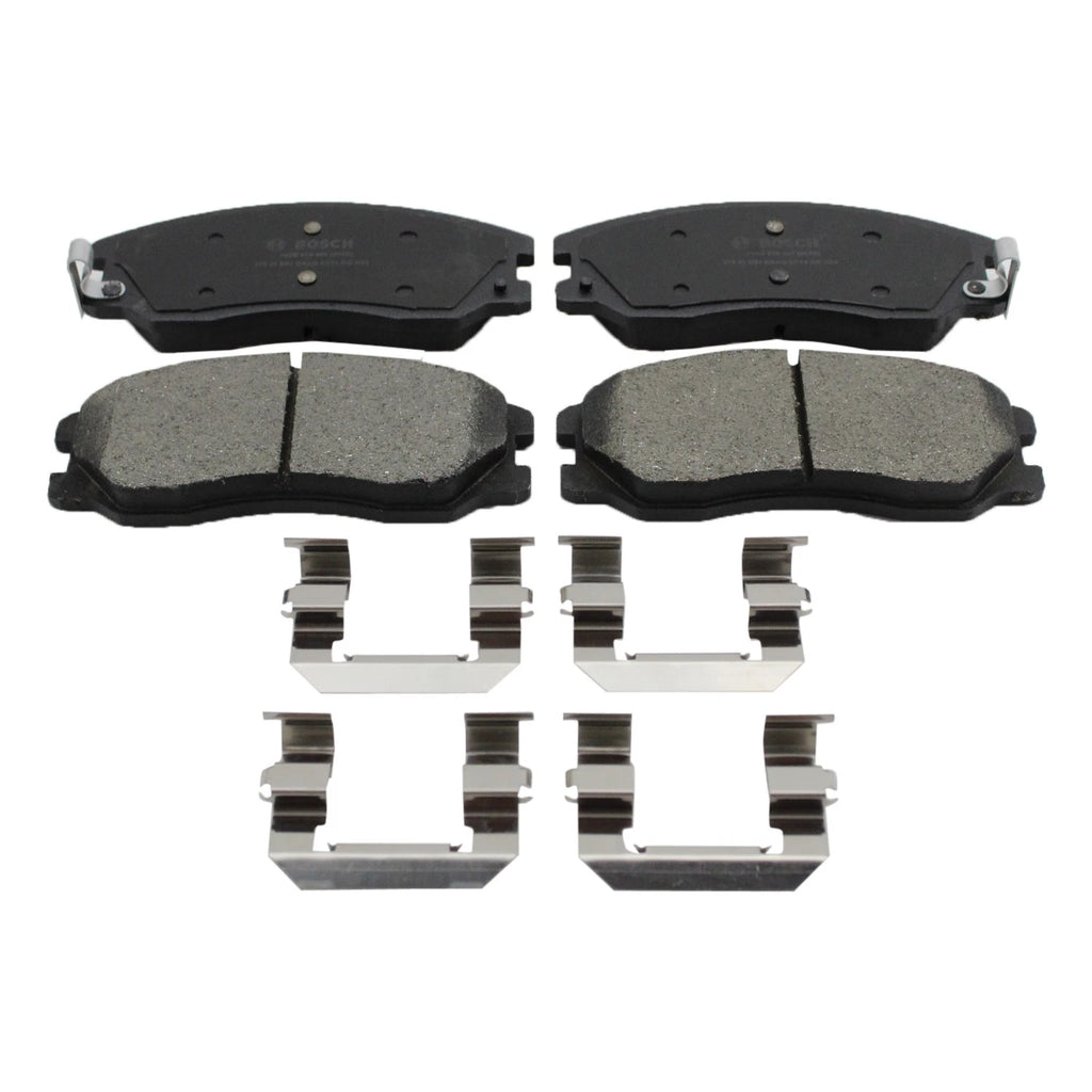 Front Rotors & Bosch QuietCast Ceramic Brake Pads Kit for Equinox Vue (2005–2010)