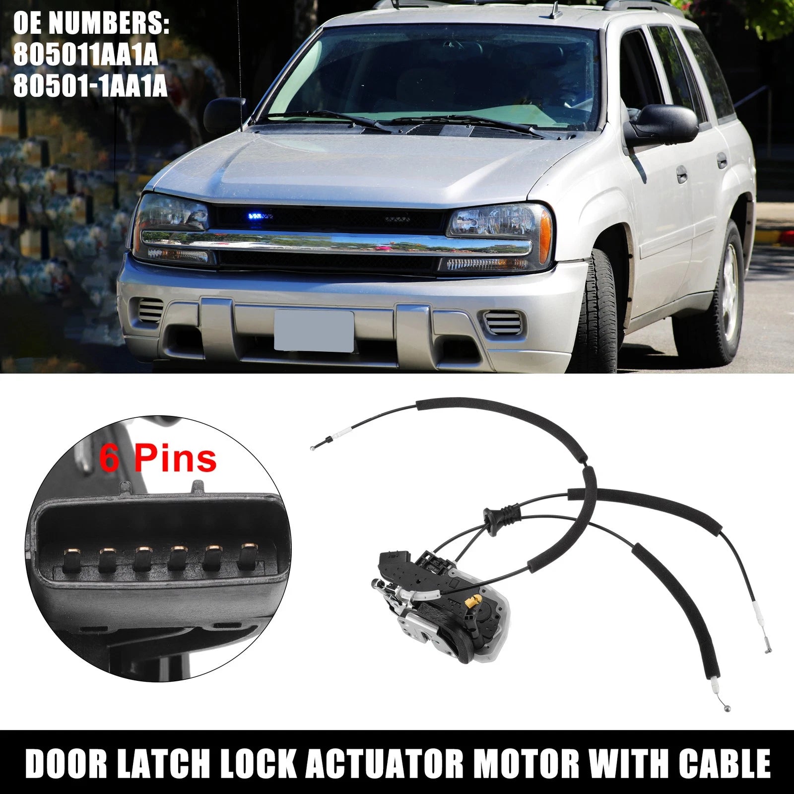 Power Door Lock Actuator Motor for Nissan Murano (No. 805011AA1A)