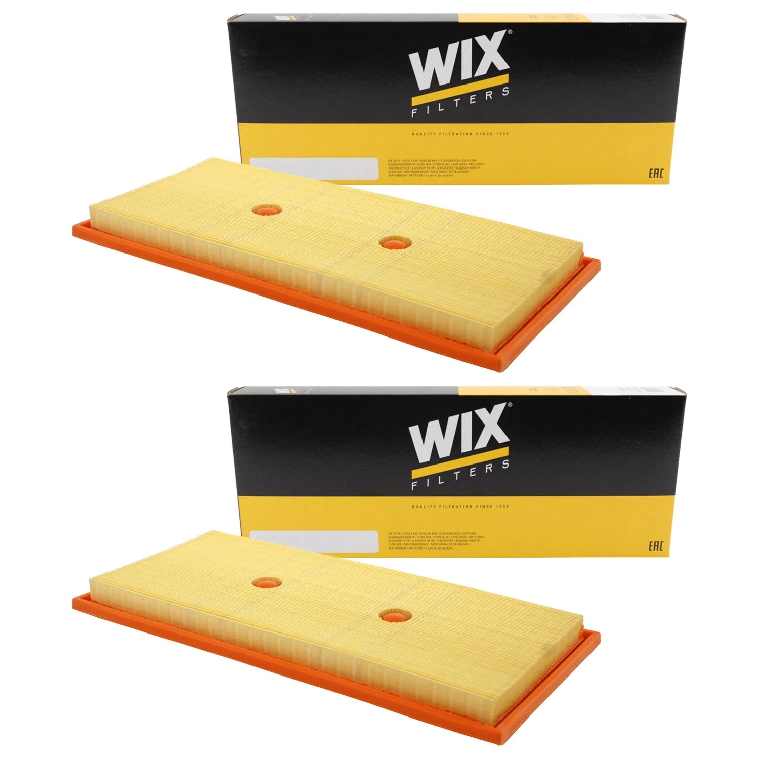 Set of 2 Engine Air Filters for Mercedes-Benz W205 C350 W212 E350 (2015–2019)
