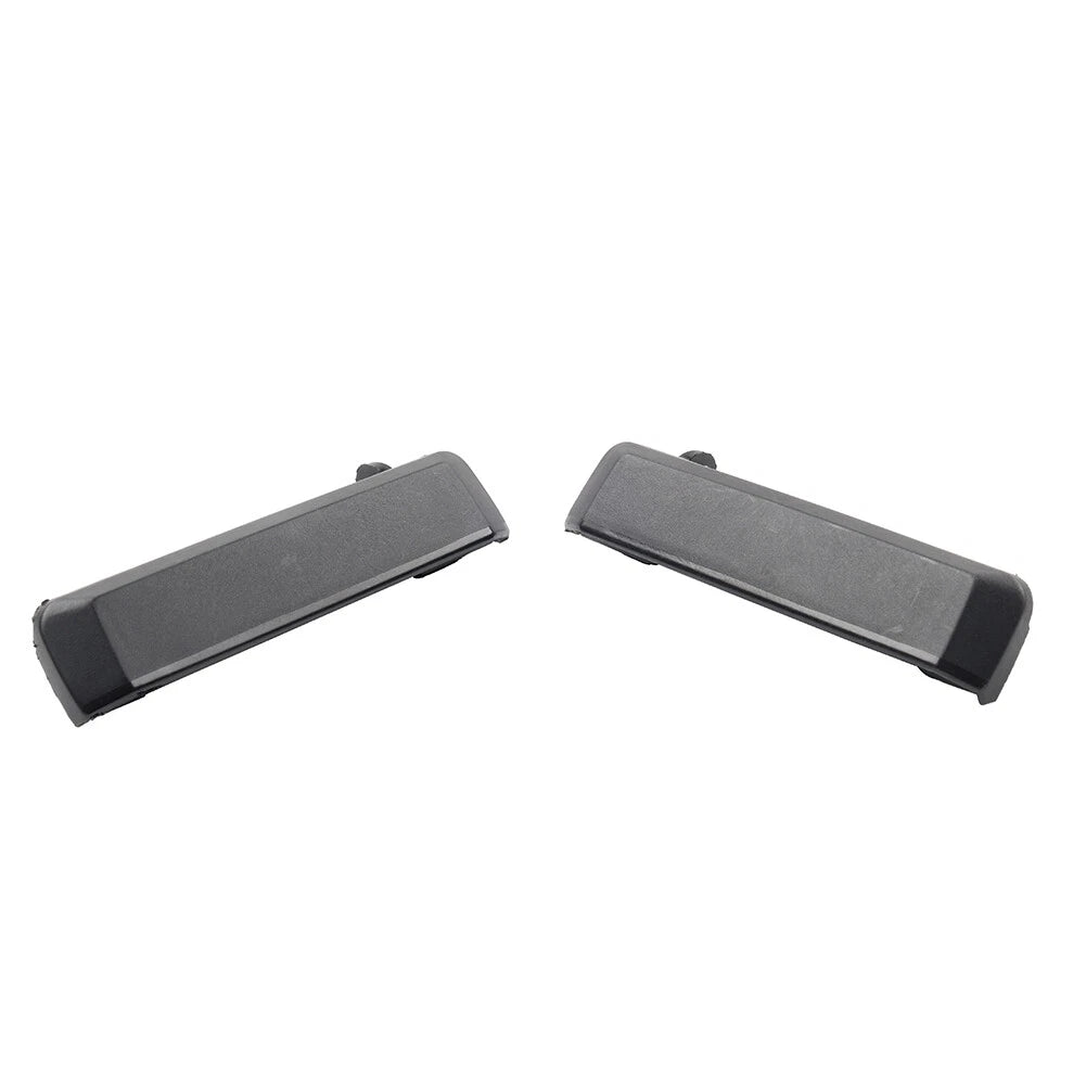 Set of 2 Black Exterior Front Left & Right Door Handles for Nissan D21 (1986–1997)