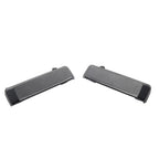 Set of 2 Black Exterior Front Left & Right Door Handles for Nissan D21 (1986–1997)