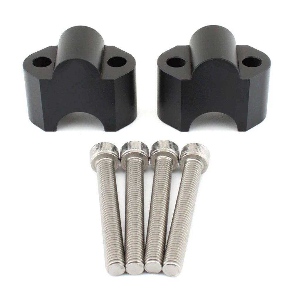 2X Handlebar Riser Clamp for Kawasaki Versys 650 KLE650 (2013–2023)