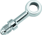 Twin Power Stainless Brake Fitting 3/8 Inch X AN3 Straight Banjo Adaptor
