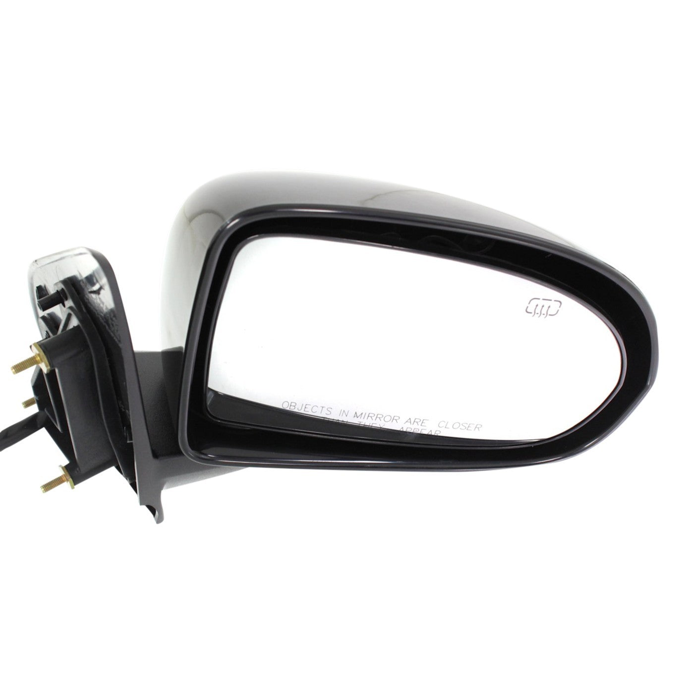 Power Heated Mirror for Jeep Compass (2017–2023) - Smooth Black Right Side