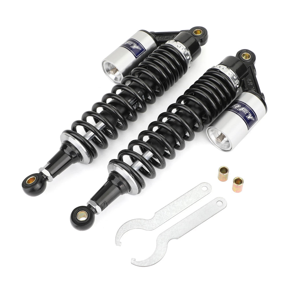 2X 375mm Shock Absorbers for Honda Yamaha Polaris ATV