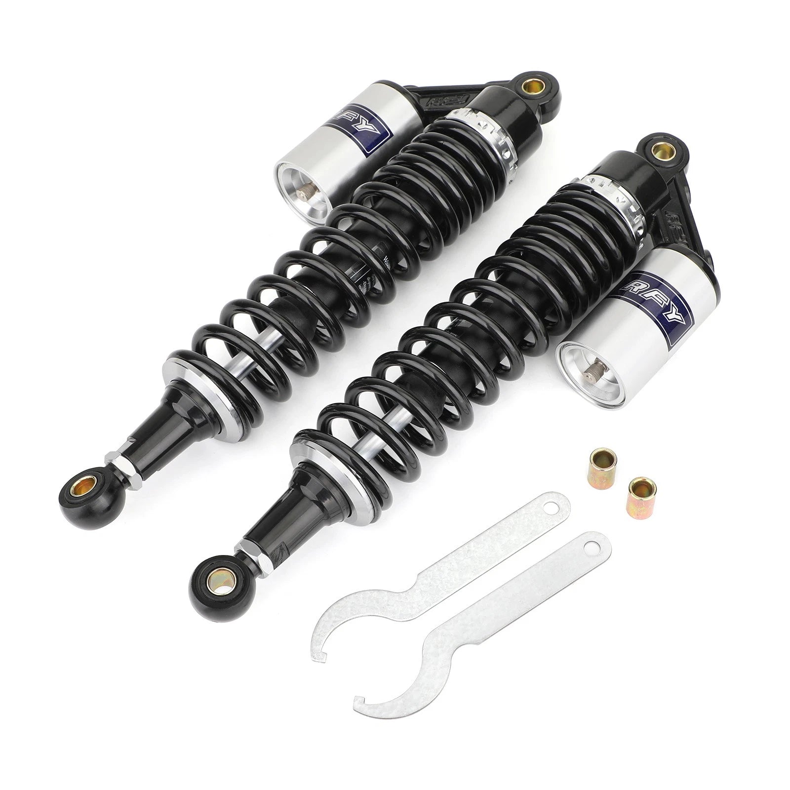 2X 375mm Shock Absorbers for Honda Yamaha Polaris ATV