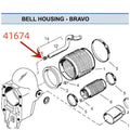 Mercruiser Bravo Bellhousing Gimbal Water Hose Tool Insert Kit 43579