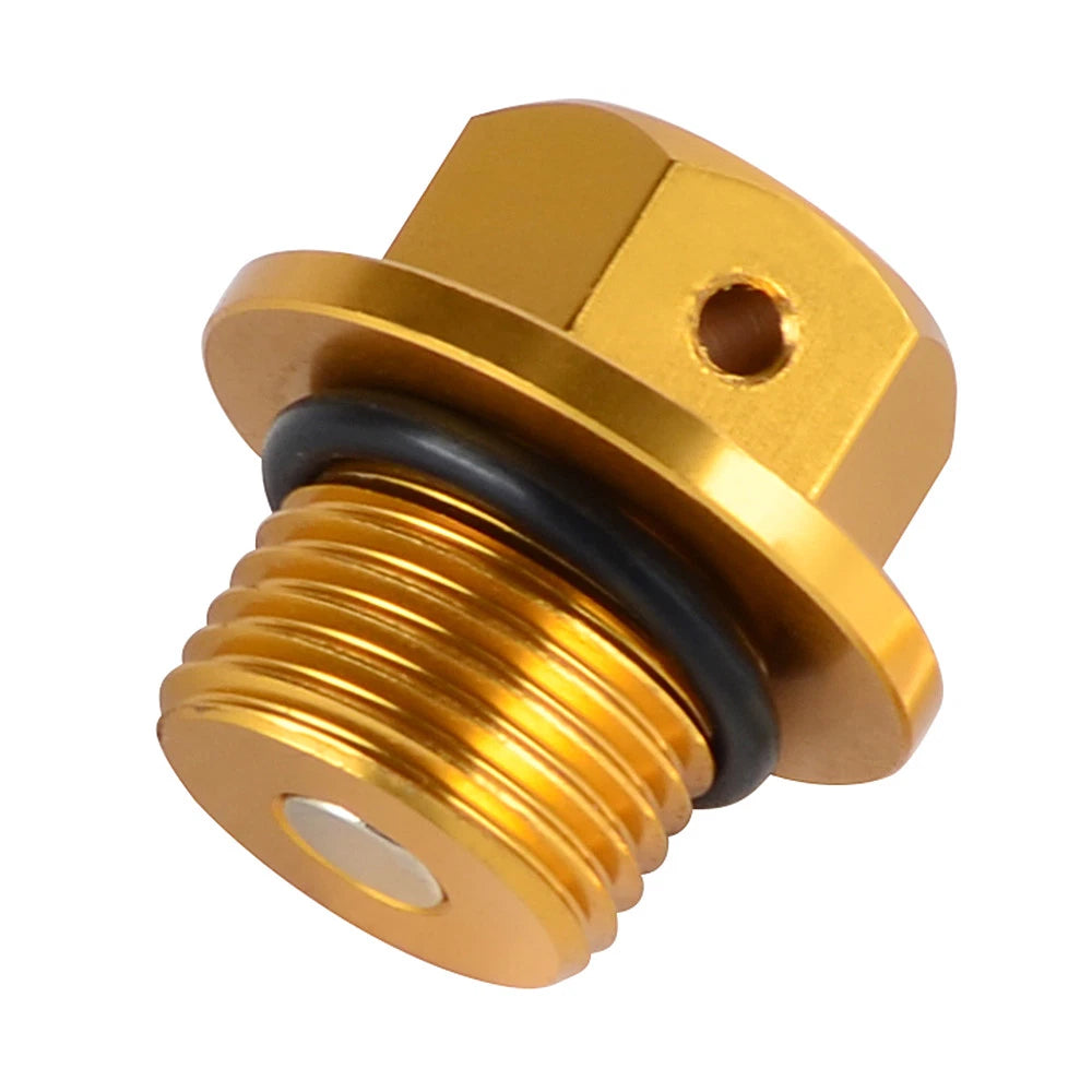 CNC Magnetic Engine Oil Drain Plug Bolt for Suzuki GSX-R 600 750 1000 (2000–2018)
