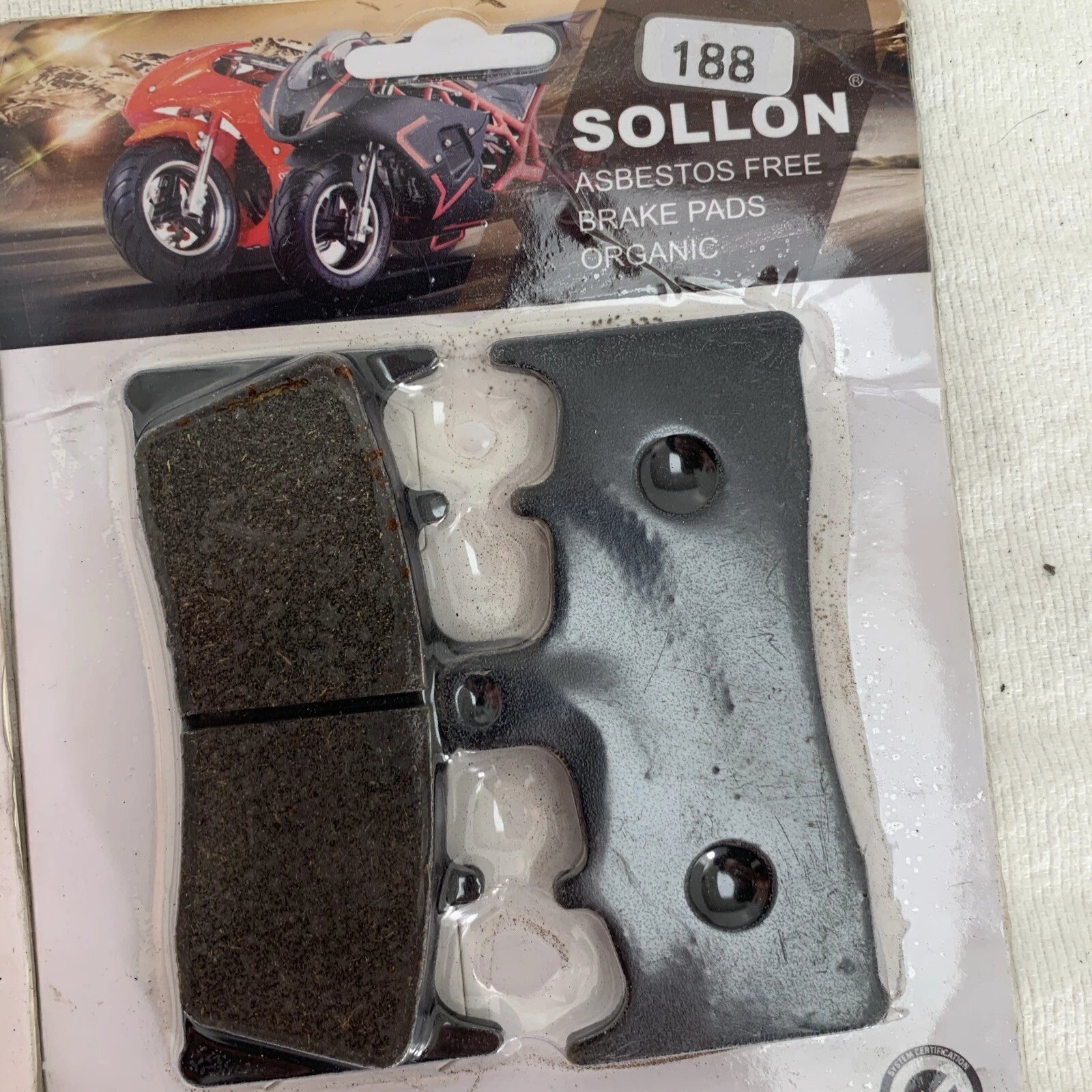 Brake Pads for Kawasaki ZX6R, ZZR600, ZX9 (1995–2006)