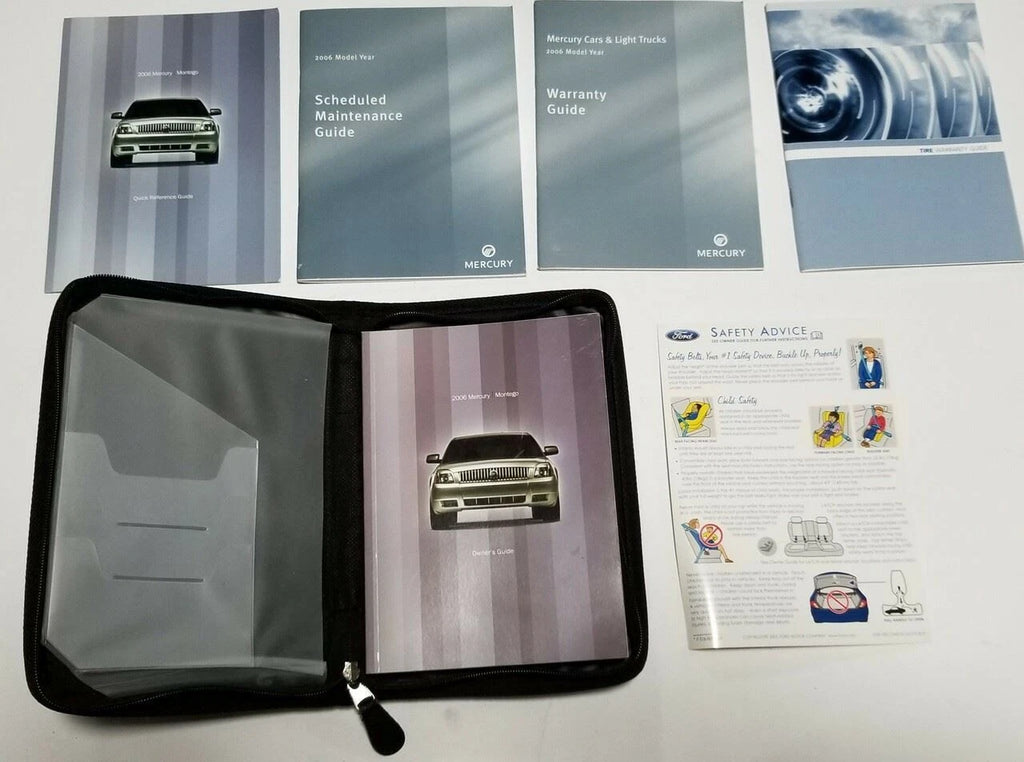 Owner's Manual with Case for Mercury Montego (2006)