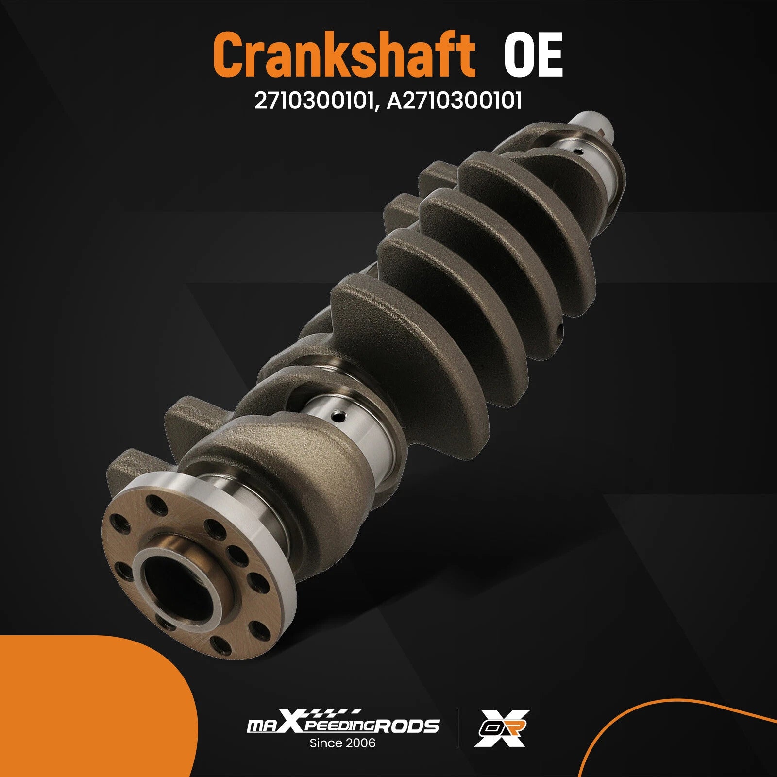Crankshaft Assembly for Mercedes-Benz C230 C250 SLK250 (2000-2015)