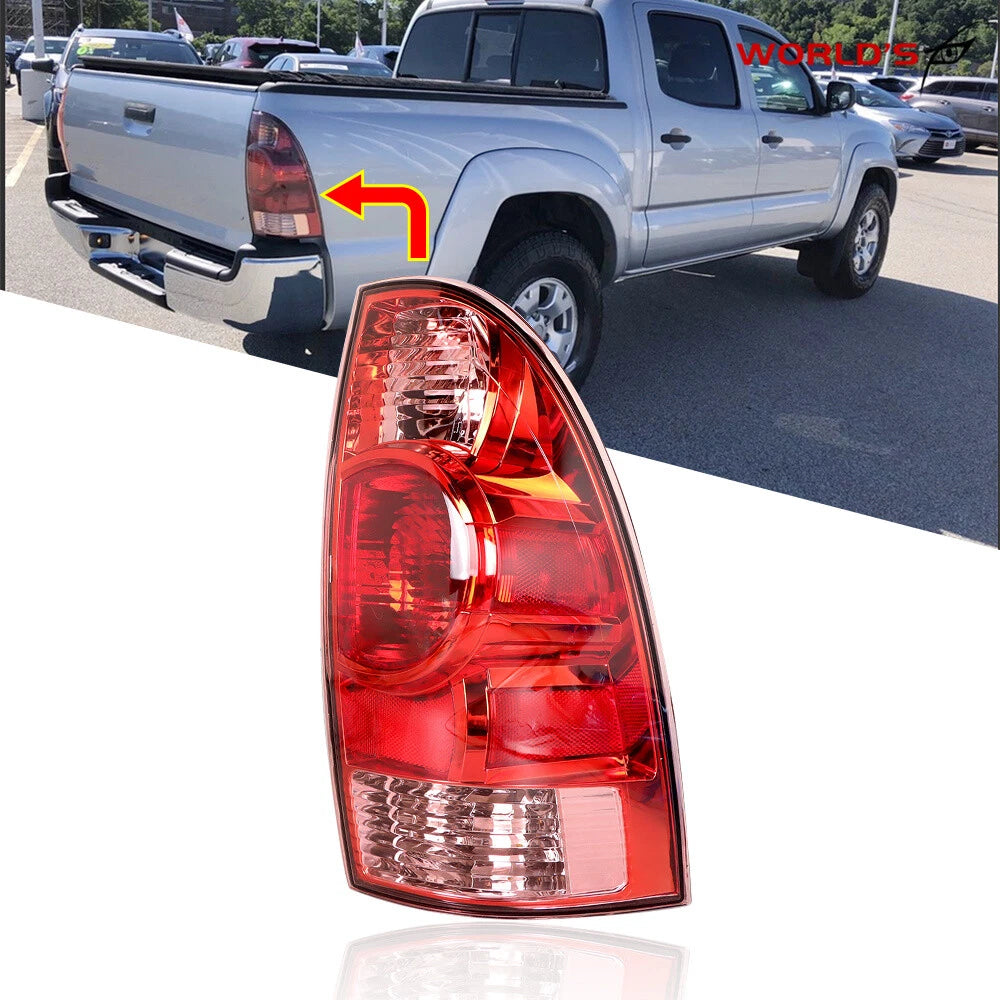 Right Side Tail Light for Toyota Tacoma (2005–2015) Red