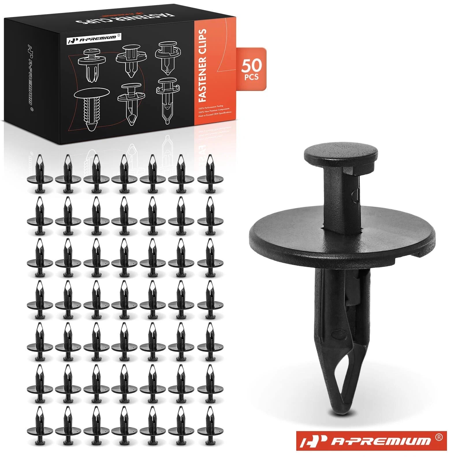 50Pcs Front Bumper Retainer Clips for Ford Mystique (1995–2000)