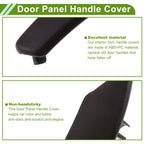 Door Panel Handle Pull Trim Cover for BMW X5 (2008–2013) No. 51416970240 Deep Brown