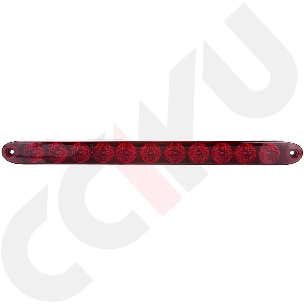 2X 15-Inch LED Red Stop Brake Turn Tail Light Bar for Truck Trailer