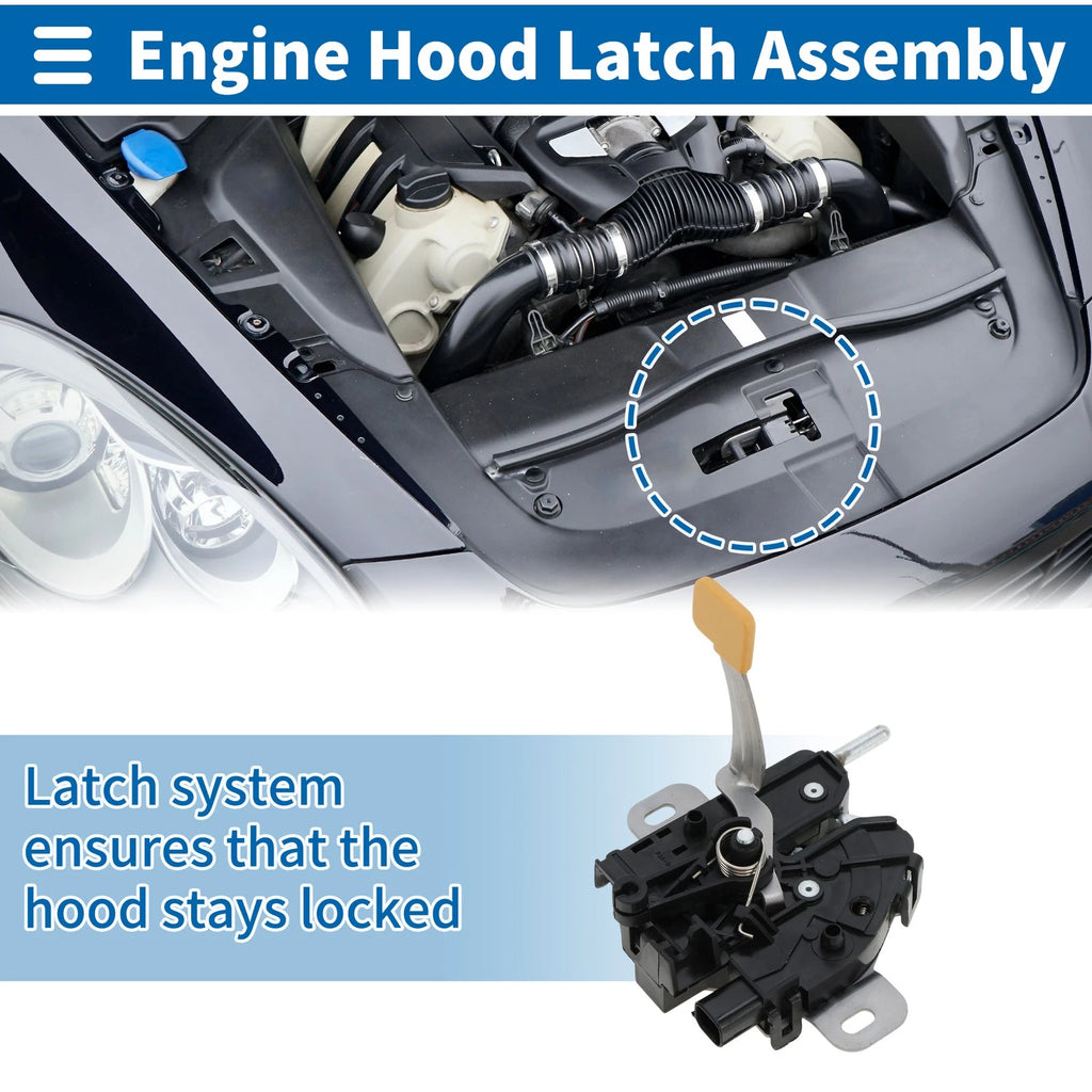 Hood Latch Assembly for Ford Mondeo MK4 (2007–2014) No. 7S7A16700BF