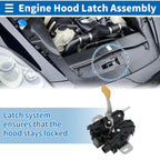 Hood Latch Assembly for Ford Mondeo MK4 (2007–2014) No. 7S7A16700BF