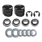 Front Wheel Bushing to Bearing Conversion Kit 19mm for Lawn Mower