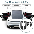 Car Door Anti Kick Pad Sticker Protector for Lexus CT200H (2011-2014) Black