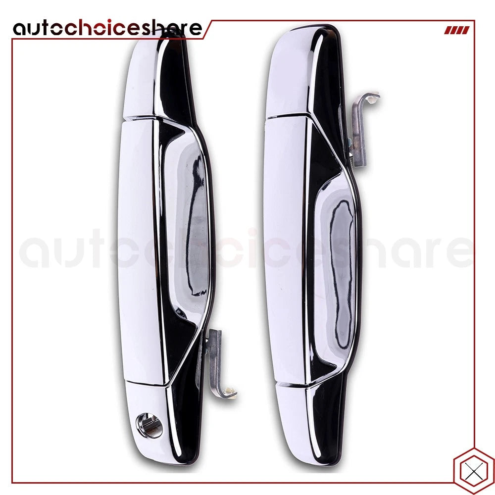 2X Exterior Door Handles for Chevy Tahoe (2007–2013)