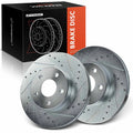 Front Drilled Brake Rotors for Chevy Cavalier for Buick and Pontiac (1992-2005)