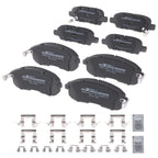 Ceramic Brake Pads Kit for Nissan Altima (2002–2013), Juke (2011–2017)