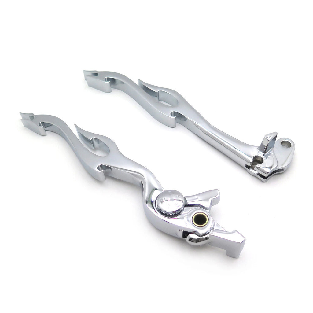Brake Clutch Levers Controls for Suzuki GSXR600 (1997–2003) TL1000S (1997–2001) Chrome