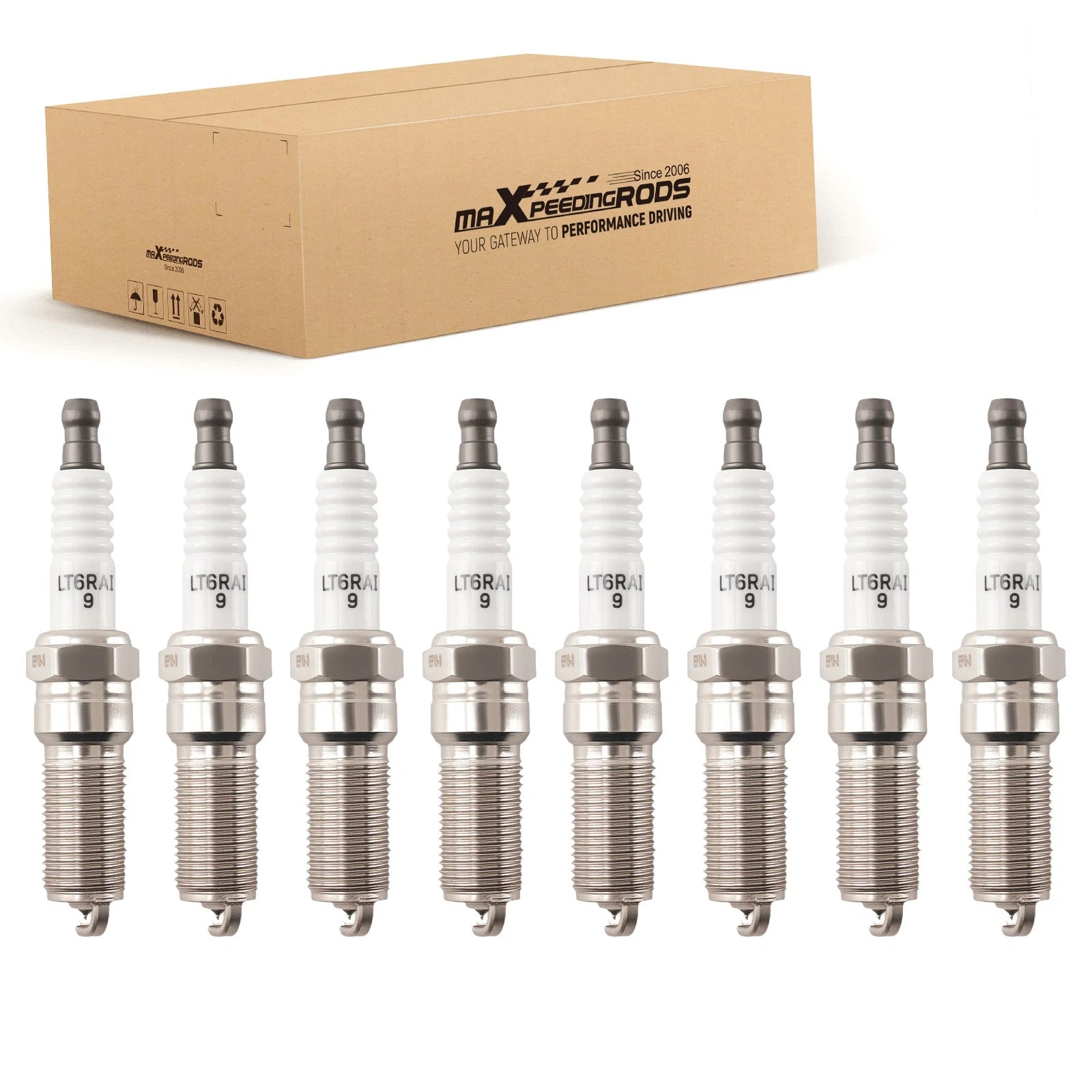 8PCS Iridium Spark Plugs for Ford F150 5.0L (2011–2017)