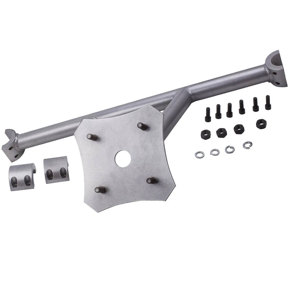 Silver Rear Spare Tire Carrier Mounting for Polaris RZR XP 1000 Turbo (2014–2023)
