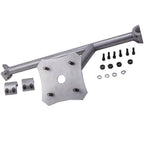 Silver Rear Spare Tire Carrier Mounting for Polaris RZR XP 1000 Turbo (2014–2023)