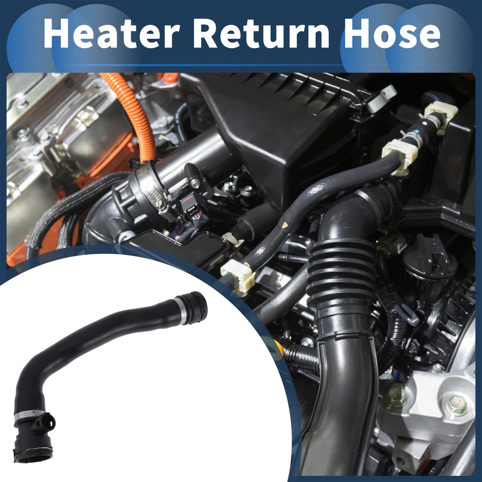 Radiator Hose for BMW 550i, 650i (2006–2010) No. 17127540666