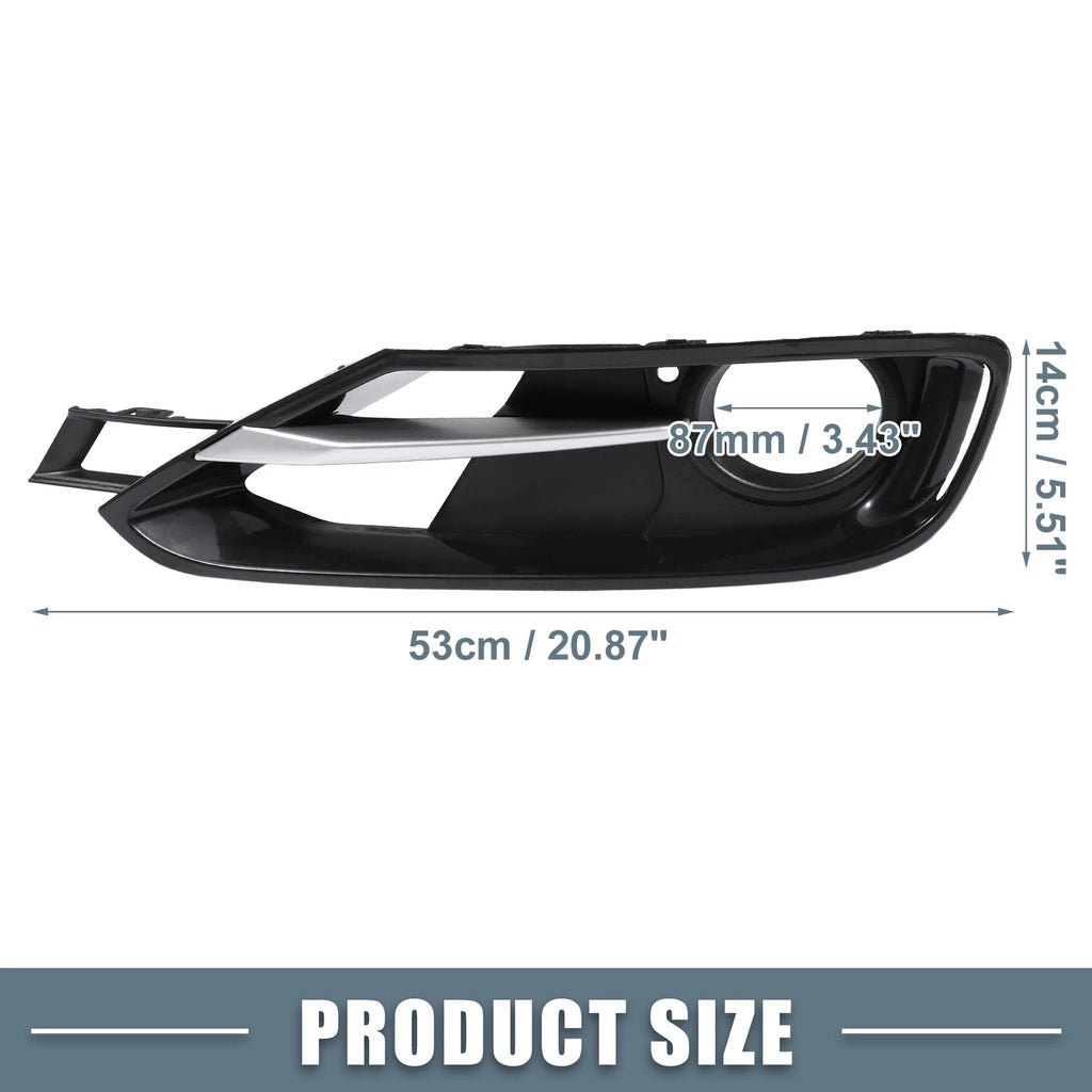 1 Pair Fog Light Grille Cover Trim 51117300739 for BMW F30 (2012–2019)