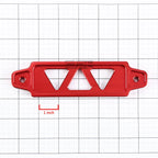 Red Aluminum Battery Tie Down Mount Bracket for Auto Car (170MM/145MM)