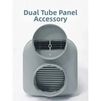 Air Conditioner Dual-Pipe Exhaust Connector for Outdoor Use (40 cm x 30 cm)
