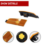 Amber Lens Front Fender Side Marker Reflector Lights for Mazda 6 (2009–2013)
