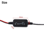 Waterproof DC Voltage Reducer Converter 12V to 5V 3A Power Module