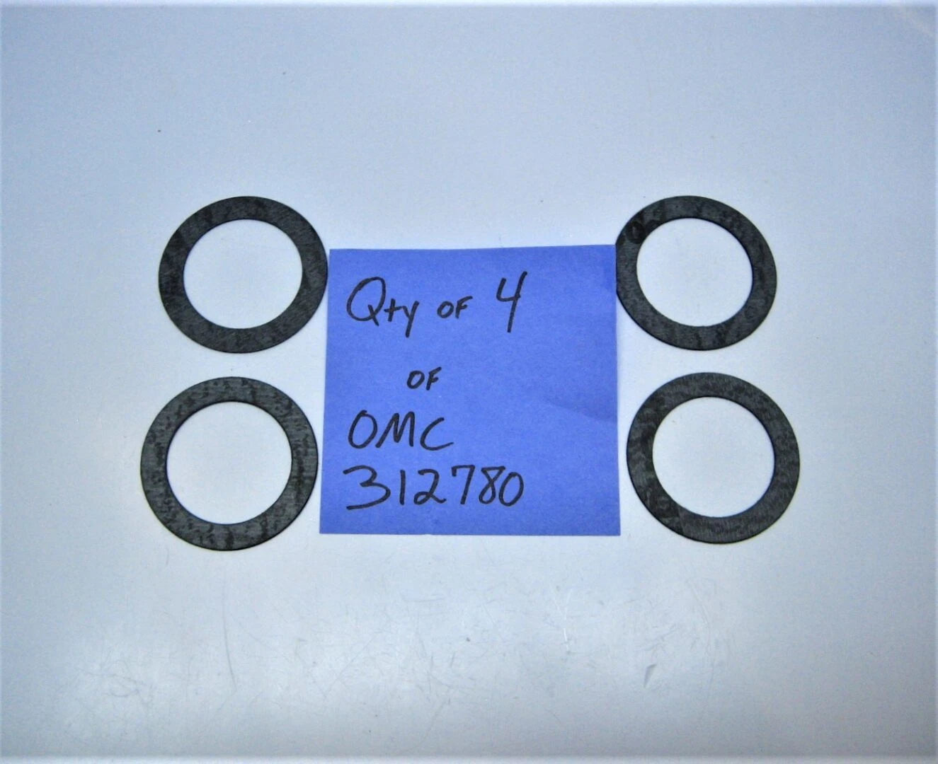 Set of 4 OMC 312780 Cobra Sterndrive Distributor Gaskets for OMC