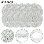 Set of 4 Microfiber Mop Cloths for Eureka J15 Max