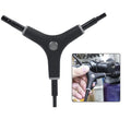 3 Way Y Shaped Wrench for Cycling Repair Tool (Alloy Steel)