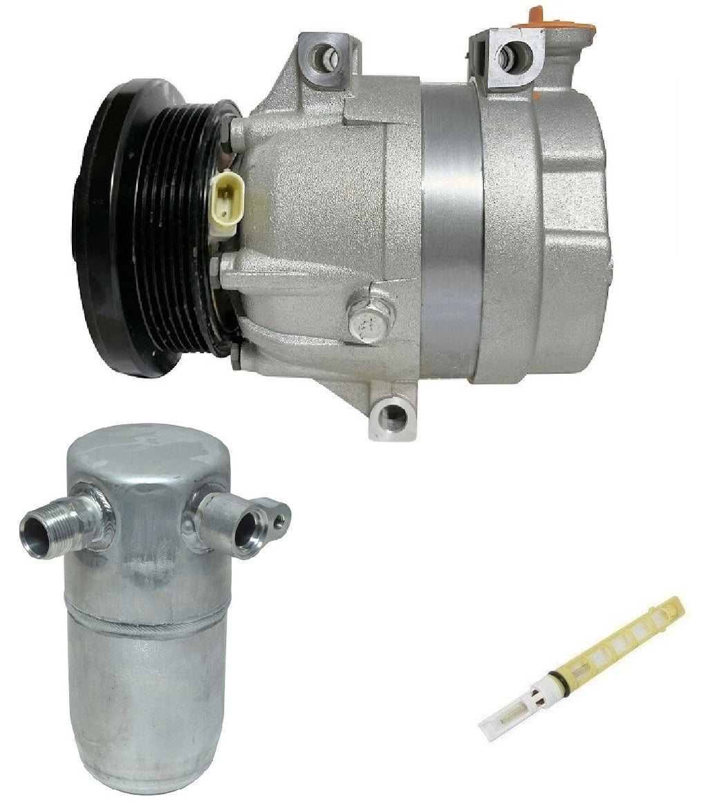 A C Compressor Kit OEM Replacement for Pontiac Grand Am 3.4L (2001–2005)