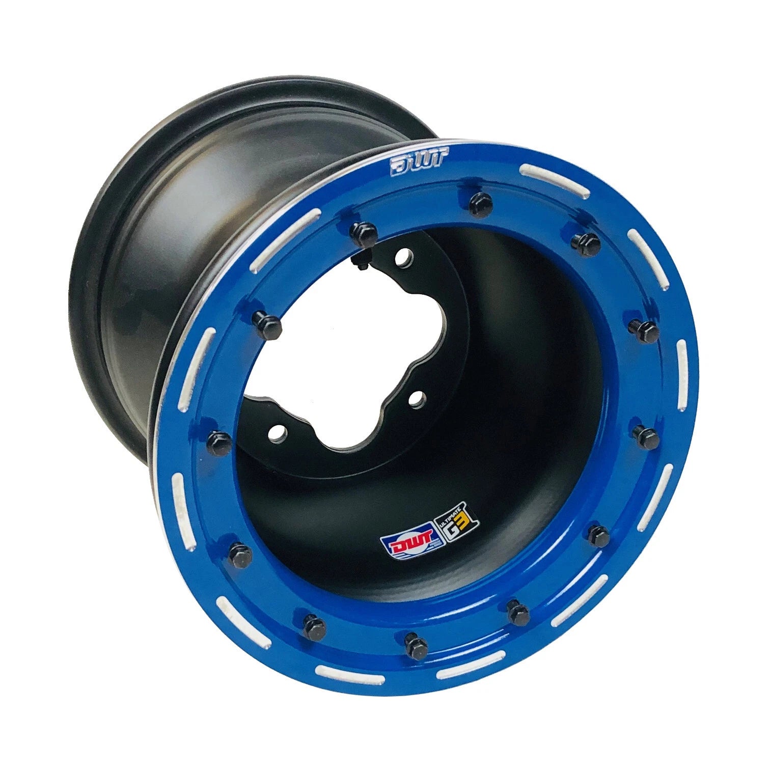 DWT G3 Rear Beadlock Wheel Rim 9" 9x8 3+5 4/115 for Yamaha Banshee Warrior (1987–2006)