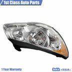 Set of 2 Front Headlights for Hyundai Elantra (2007-2009)