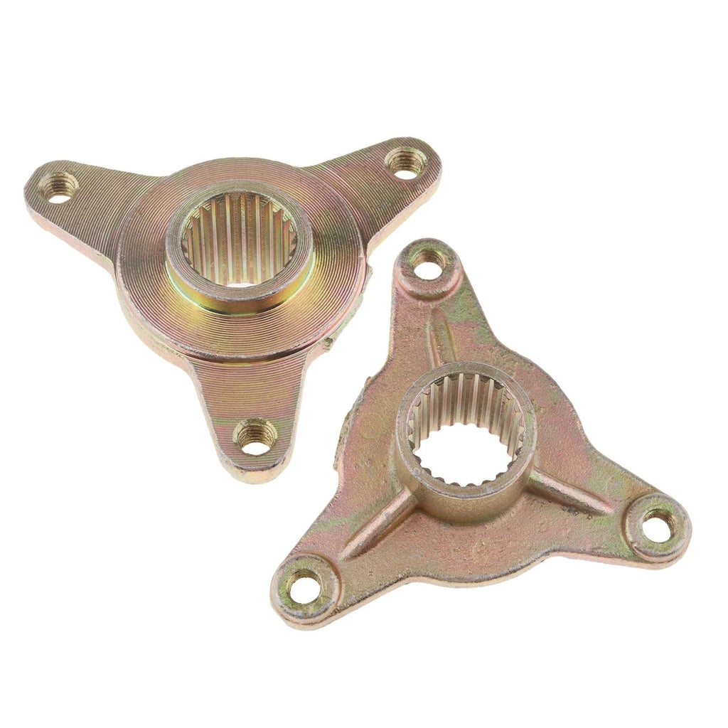 2X 23T 3 Stud Wheel Rear Axle Hub for 110cc 125cc Quad Bike ATV