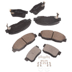 Set of 8 Ceramic Brake Pads for Acura EL Honda Accord Civic