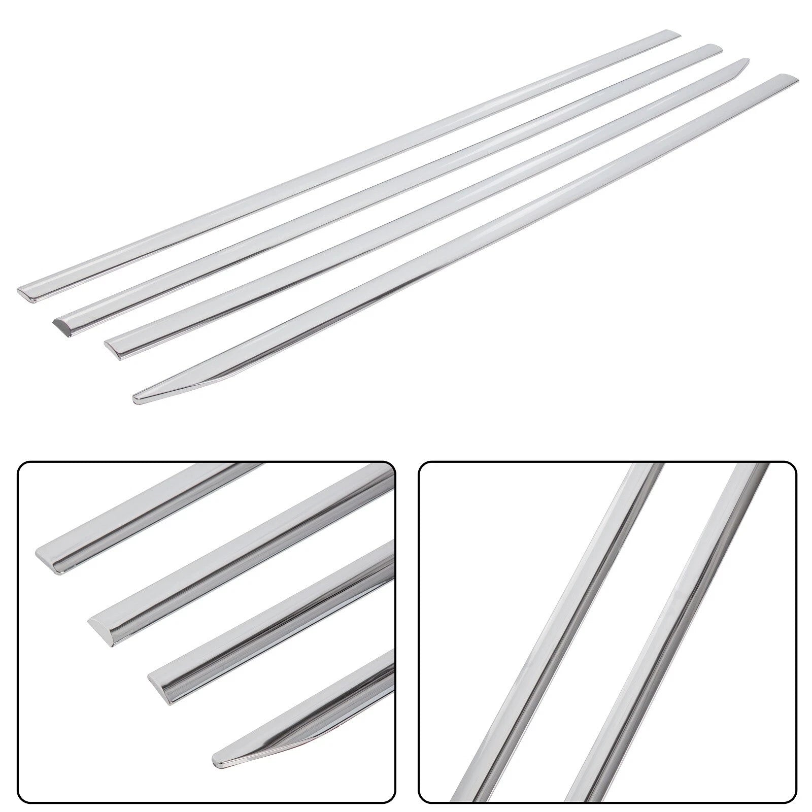 Chrome Body Side Molding Trim for Dodge Ram 1500 (2019–2025)
