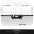 Rear Bumper Step Pad for Ford F-150 (2021–2023) Black w/o Sensor Holes