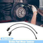 Front Brake Pad Sensor for Audi A4 A5 A6 A8 (2 Pcs) Plastic Rubber