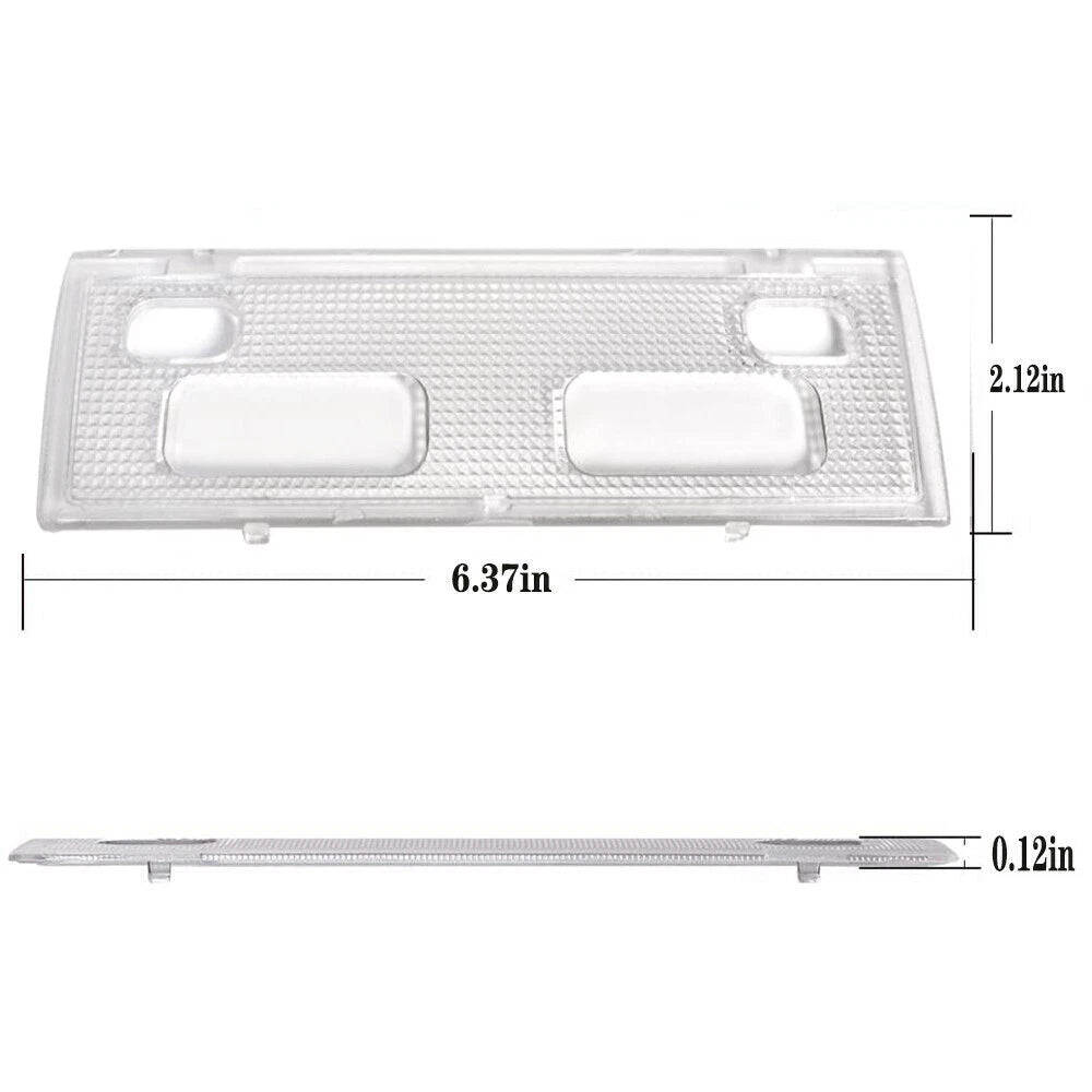 Dome Light Lens for Chevrolet Silverado GMC Sierra Tahoe Yukon (2007–2014)