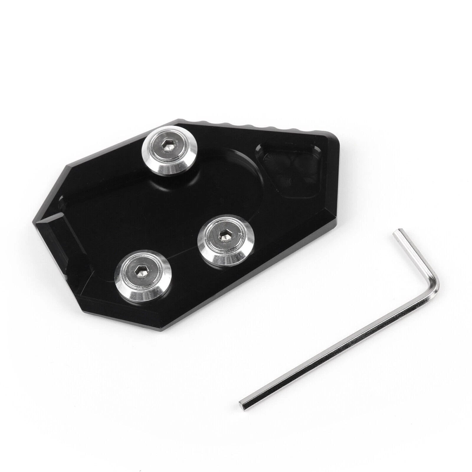 Side Stand Kickstand Plate Pad for Honda CB1000R (2008–2014) Black